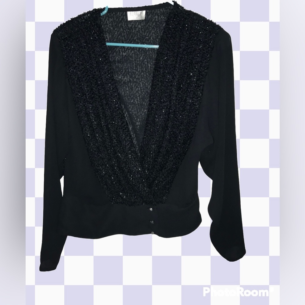 Vintage Glances Los Angeles blouse S-M